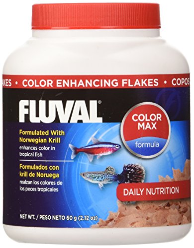 60gm Fluval Color Enhancing Flakes Fish Food, 2,12 ουγγιές