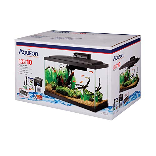 Aqueon Aquarium Starter Kit με LED Lighting 10