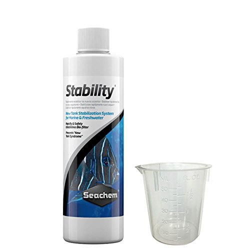 Σταθερότητα Seachem, 500 ml w / 50 ml Bundle Cup Measuring