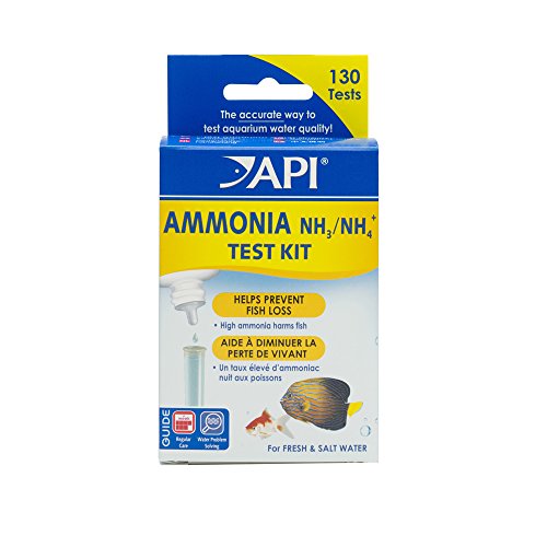 API AMMONIA 130-Test Fresh Water and Saltwater Aquarium Water Test Kit
